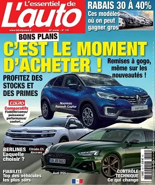 L’Essentiel De L’Auto N°125 – Juillet-Septembre 2020