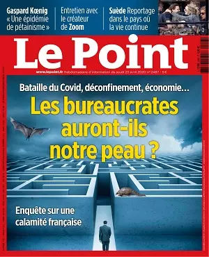 Le Point N°2487 Du 23 au 29 Avril 2020