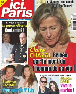 Ici Paris N°3899 Du 25 Mars 2020