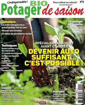 Potager Bio De Saison N°9 – Avril-Juin 2020