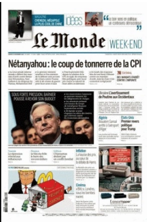 Le Monde + Le Mag du 23 Novembre 2024