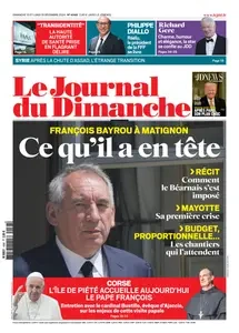 Le Journal du dimanche N.4066 - 16 Décembre 2024