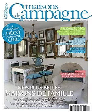 Maisons De Campagne N°124 – Mai-Juin 2020