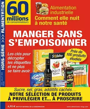 60 Millions De Consommateurs Hors Série N°204 – Juin-Juillet 2020