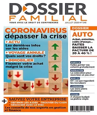 Dossier Familial N°546 – Juillet 2020