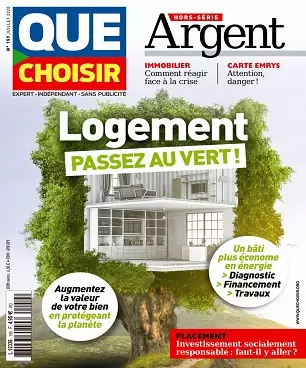 Que Choisir Hors Série Argent N°159 – Juillet 2020