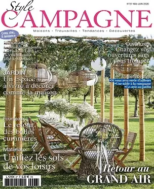 Style Campagne N°27 – Mai-Juin 2020