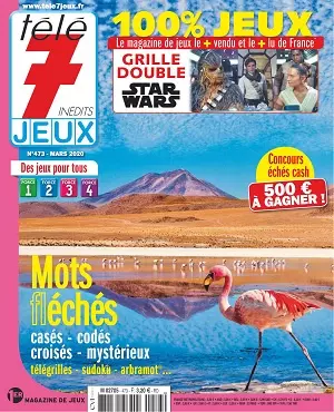 Télé 7 Jeux Inédits N°473 – Mars 2020