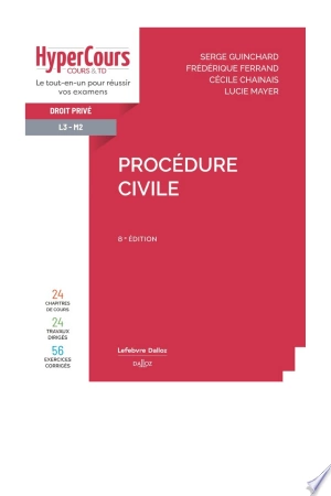 Procédure civile 8e édition