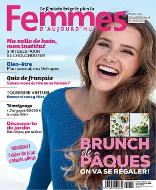 Femmes D’Aujourd’hui N°15 Du 9 Avril 2020