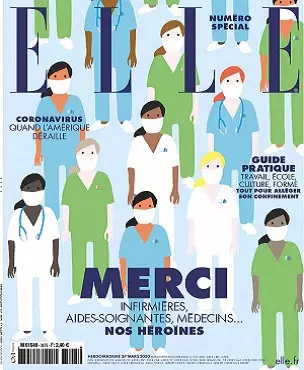 Elle N°3875 Du 27 Mars 2020