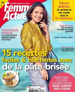 Femme Actuelle N°1853 Du 30 Mars 2020