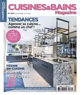 Cuisines et Bains N°182 – Avril-Mai 2020